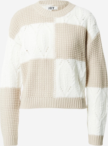 JDY Pullover 'Justy' in Beige: predná strana