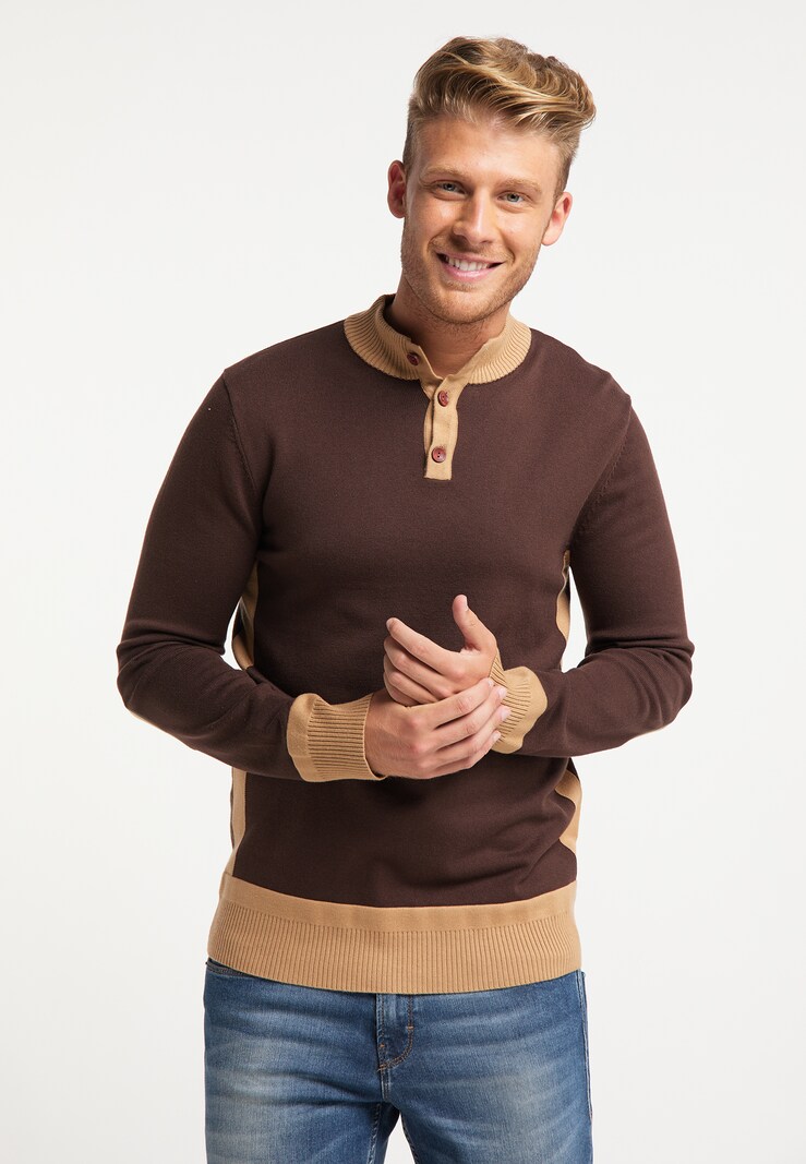 Sweaters MO Turtlenecks Light Brown