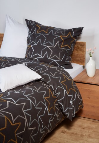 SCHIESSER Duvet Cover 'Lizzy' in Brown