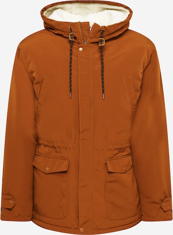 FAGUO Winter Parka in Brown: front