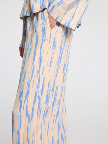 SELECTED FEMME Wide leg Broek 'BAELA' in Beige