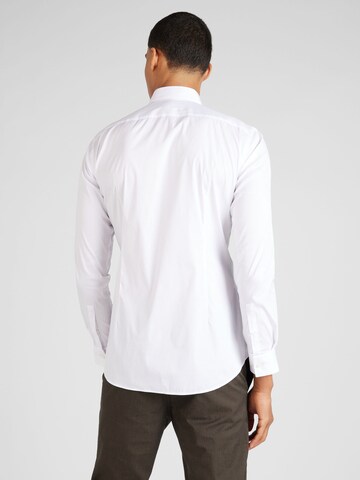 BOSS Slim fit Button Up Shirt 'P-Ray' in White