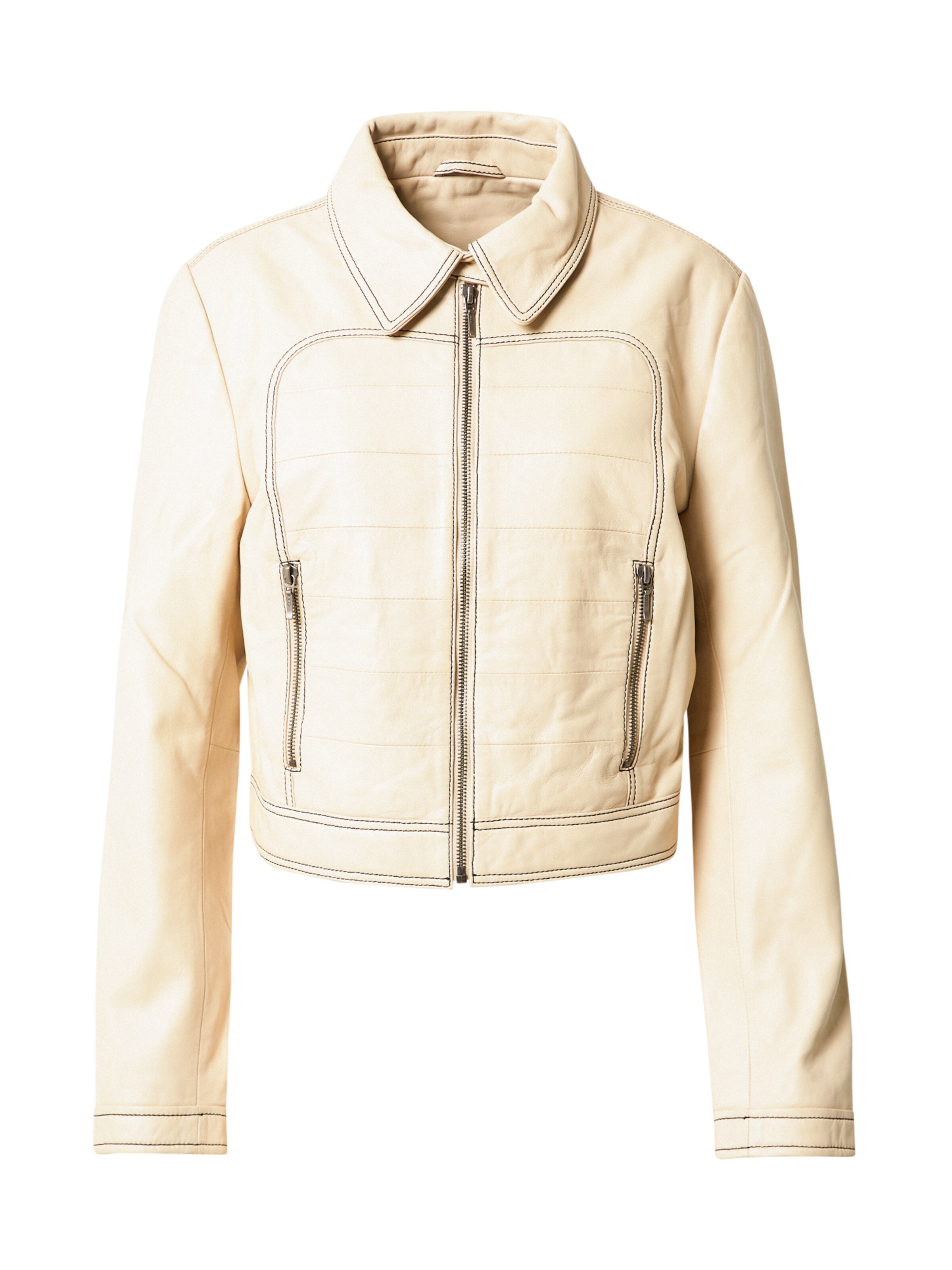 Bella x ABOUT YOU - Chaqueta de entretiempo 'Dakota' en beige: frente