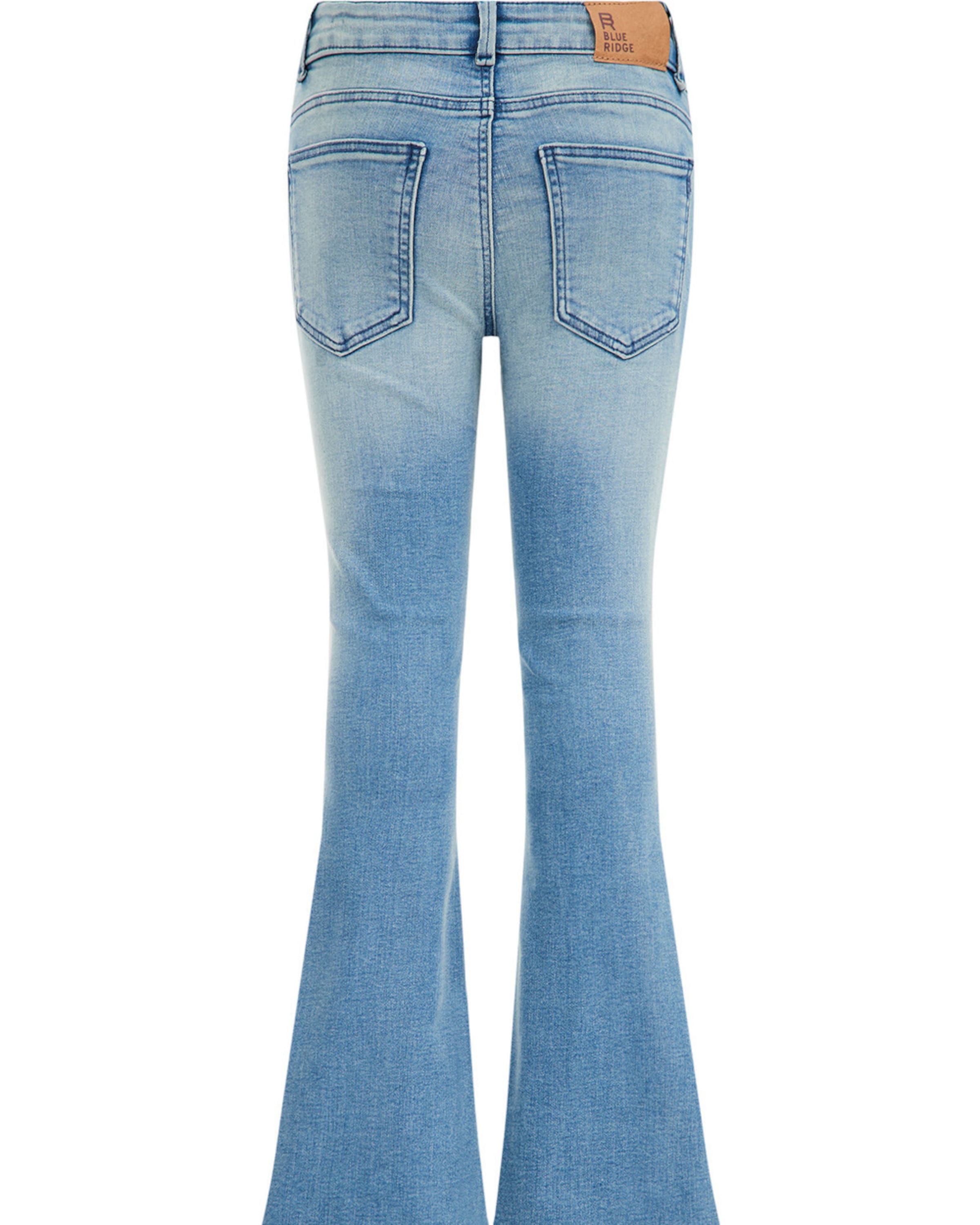 WE Fashion Flared Jeans i blå