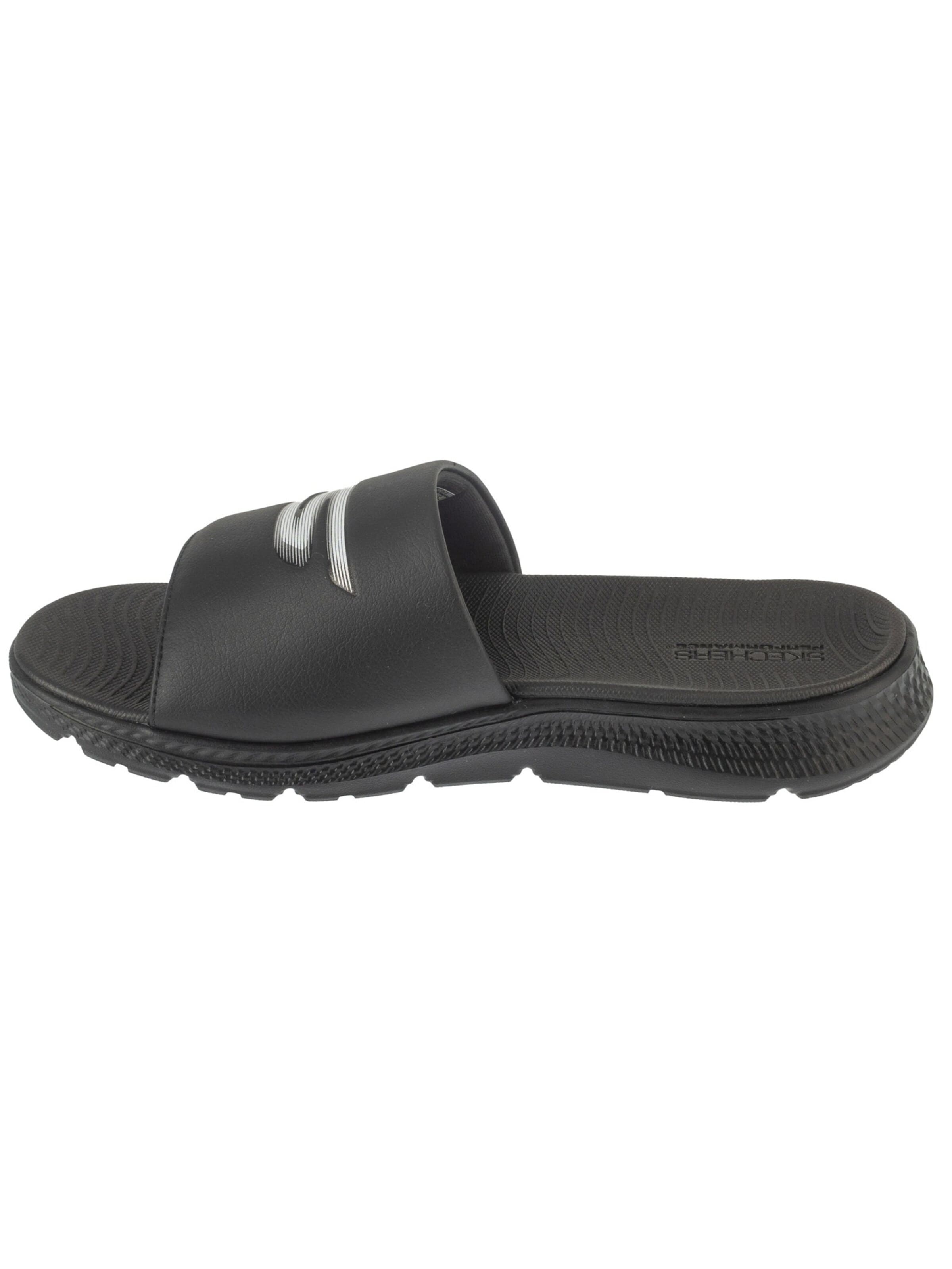 SKECHERS Beach & swim shoe 'On-The-Go Go Consistent Sandal 2.0 - Culver' in Black