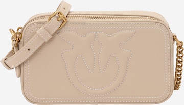 Sac à bandoulière 'Carrie' PINKO en beige : devant