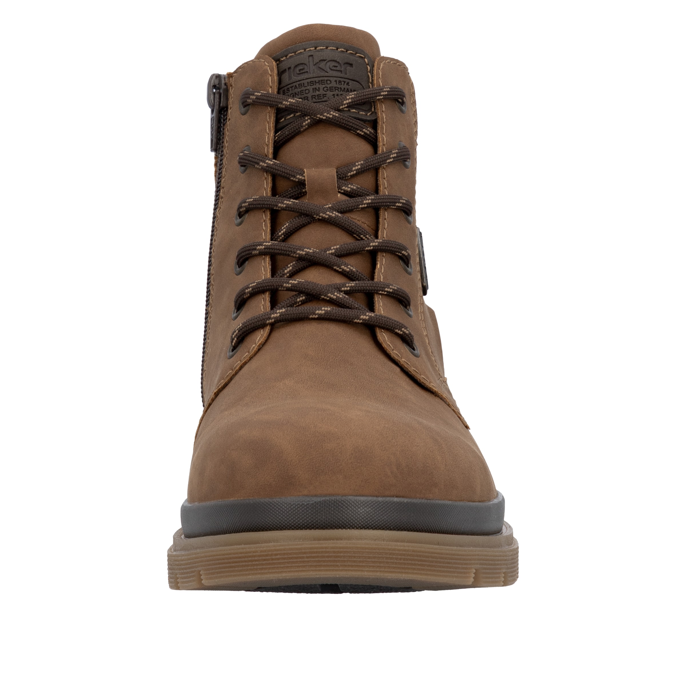 Bottes à lacets 'F7010' Rieker en marron