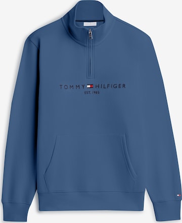 TOMMY HILFIGER Суичър в синьо: отпред