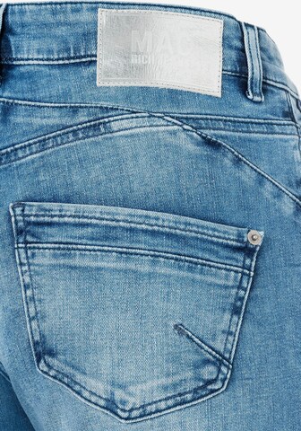 MAC Skinny Jeans in Blau