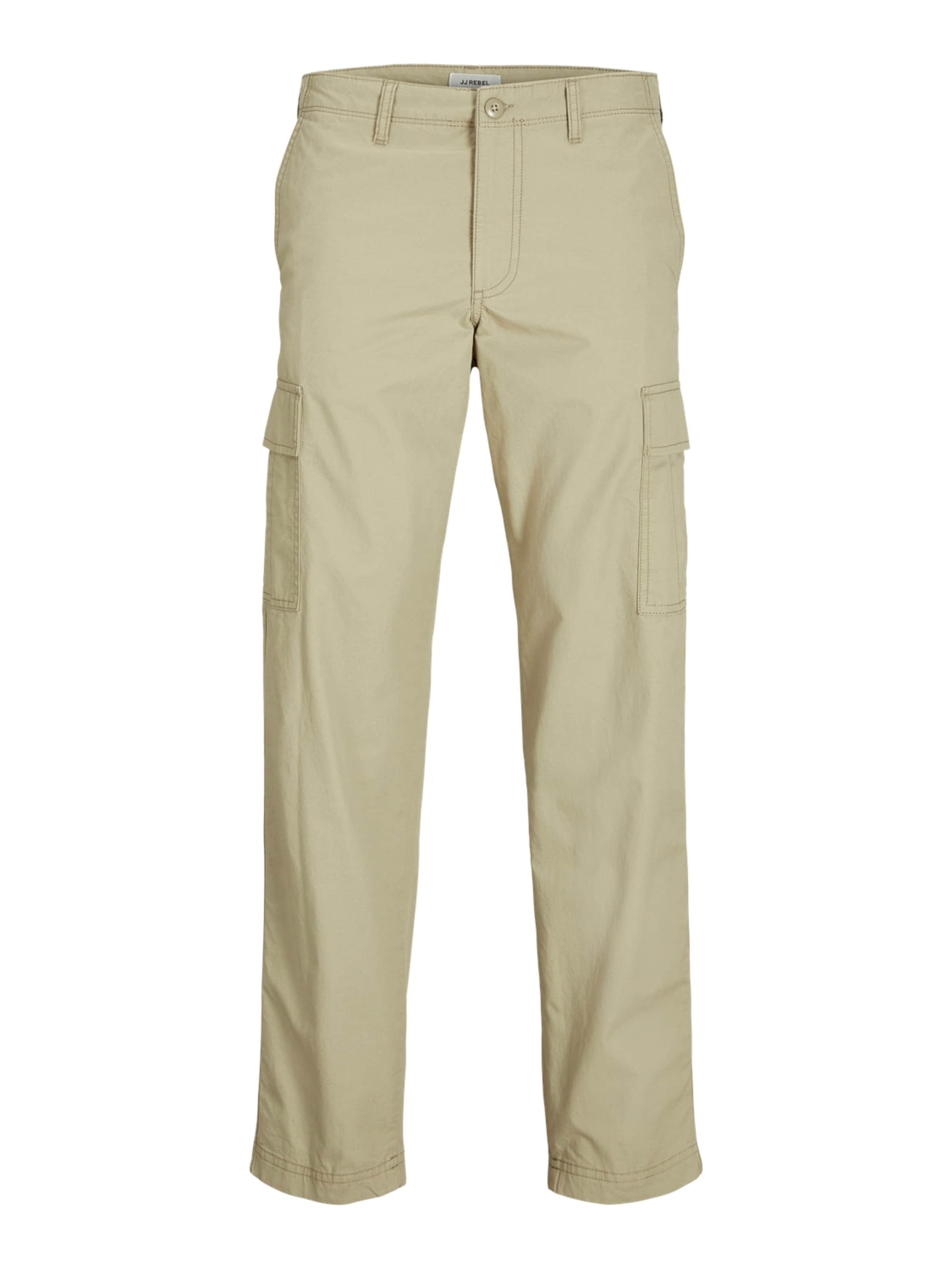 JJ Rebel Hose 'JREBCARLOS' in Grau: Vorderseite