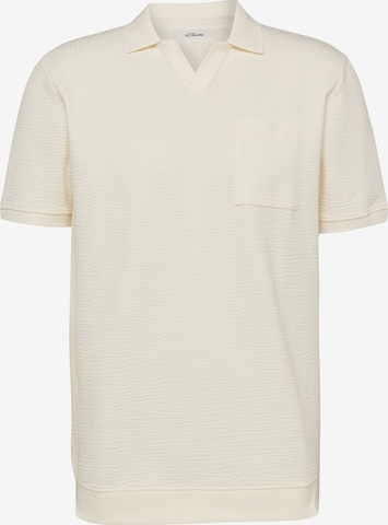 s.Oliver Shirt in Beige: front