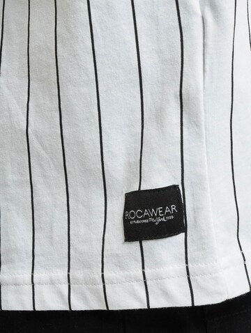 ROCAWEAR T-Shirt 'Coles' in Weiß