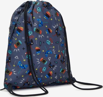 KIPLING - Saco de ginásio 'SUPERTABOO' em azul