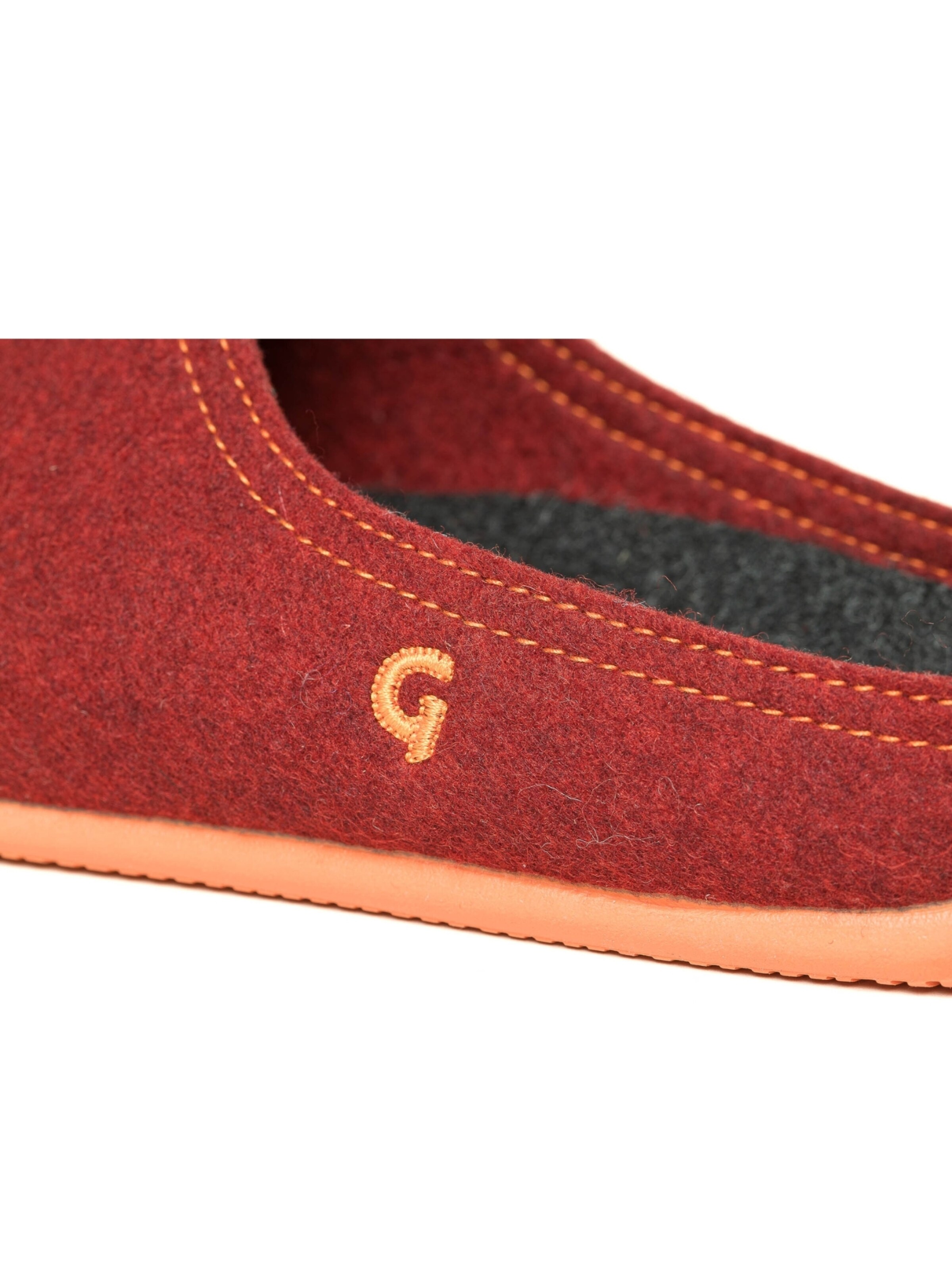 Gottstein Hausschuh 'Filzpantoffel Wool Slide-In'‌‌‌‌‌‌‌‌‌‌ in Rot