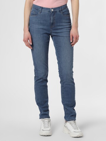 BRAX Slimfit Jeans in Blauw: voorkant