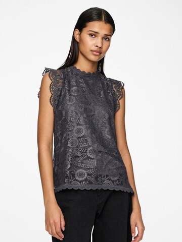 Chemisier 'PCOLLINE' PIECES en gris : devant