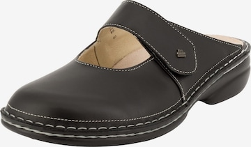 Finn Comfort Mules 'STANFORD' in Black: front