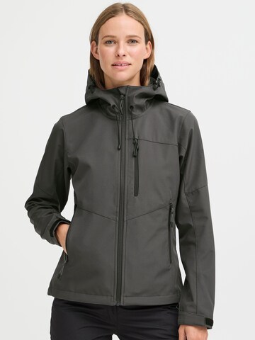Giacca per outdoor ' NBRosa W 8.000 mit wasserdichter Beschichtung ' di North Bend in grigio