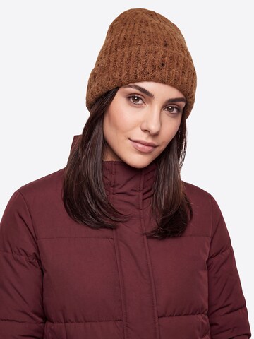 Vivisence Beanie '70126' in Brown