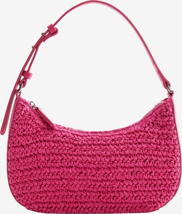 MANGO Handbag 'Tenerife' in Pink