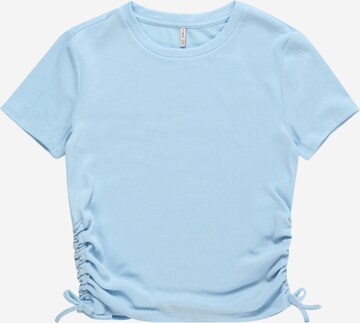 KIDS ONLY Majica 'AMY' | modra barva: sprednja stran