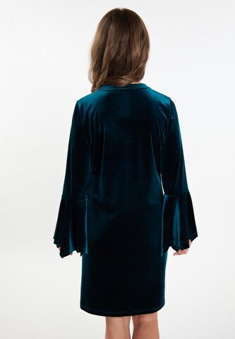 Robe de cocktail Usha en vert