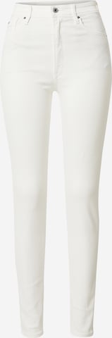 G-Star RAW Skinny Jeans 'Kafey' in White: front