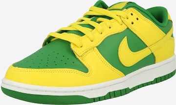 Nike Sportswear Matalavartiset tennarit 'DUNK LOW RETRO BTTYS' värissä vihreä: edessä