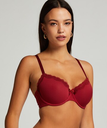 Hunkemöller T-Shirt BH 'Lola' in Rot: predná strana