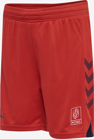 Hummel Regular Workout Pants 'GG12' in Red