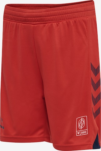 Regular Pantalon de sport 'GG12' Hummel en rouge
