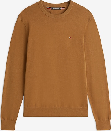 TOMMY HILFIGER Sweater 'Essential' in Brown: front