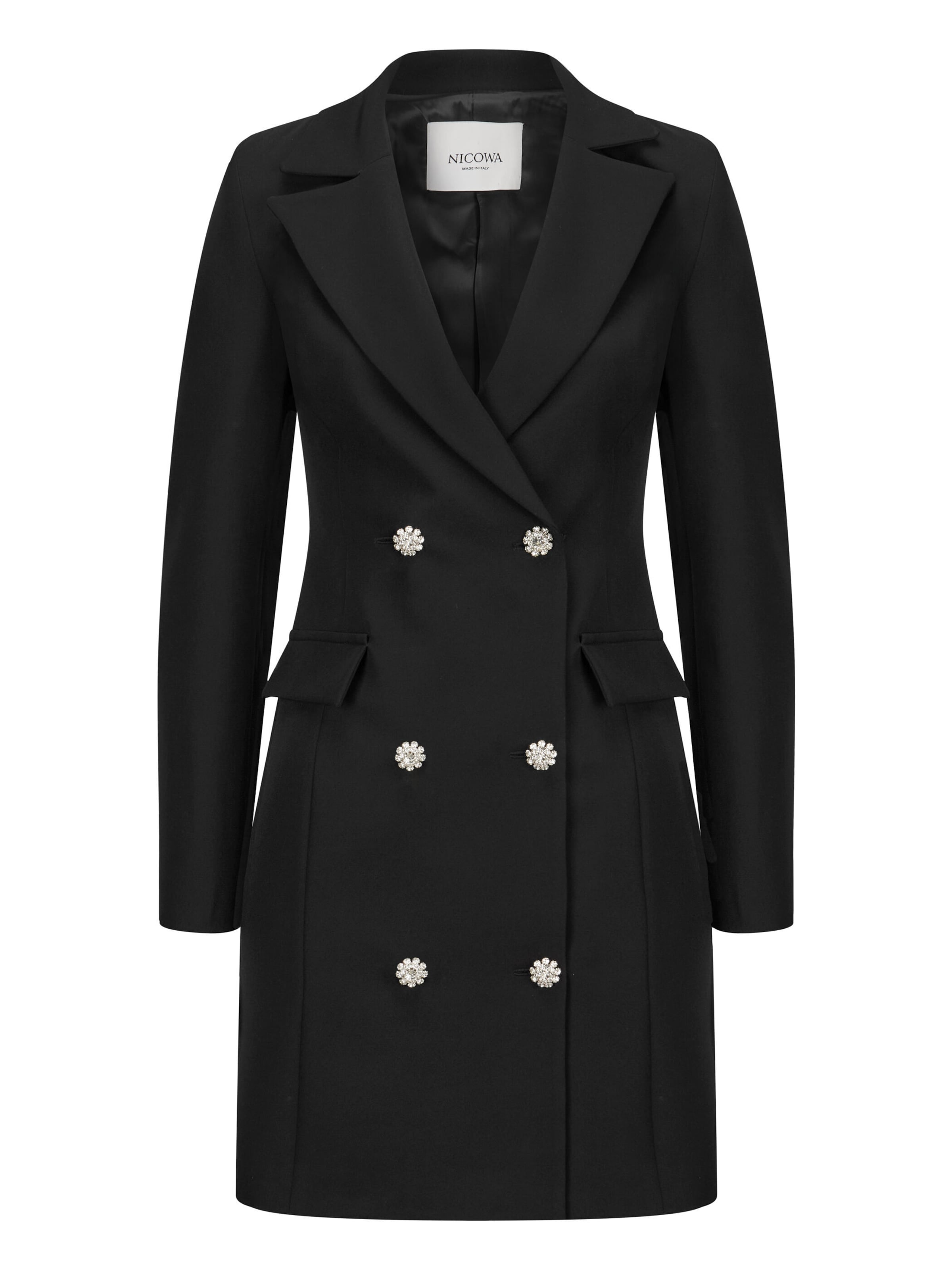 Robe de soirée ' LIORA' Nicowa en noir : devant