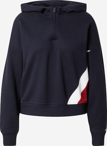 Sweat-shirt TOMMY HILFIGER en bleu : devant