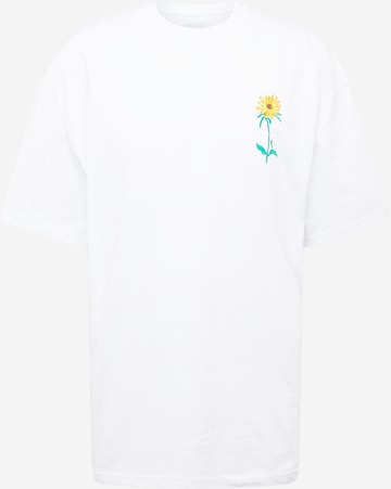 T-Shirt Karl Kani en blanc : devant