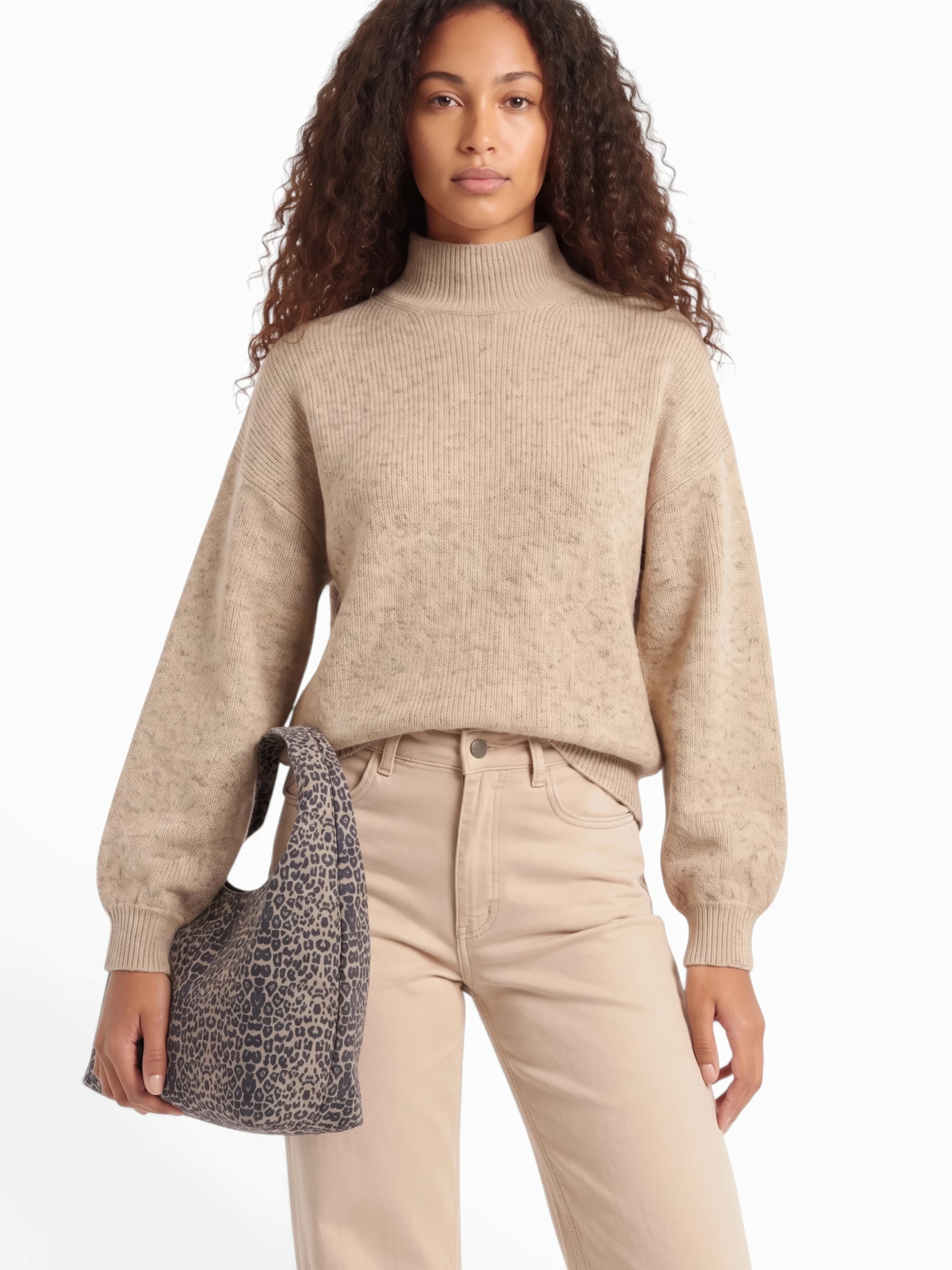 ABOUT YOU Pullover 'Dana' in Beige: Vorderseite