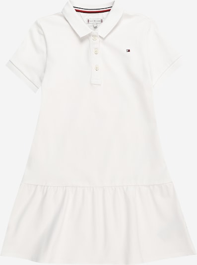 TOMMY HILFIGER Robe 'Essential' en marine / rouge foncé / blanc, Vue avec produit