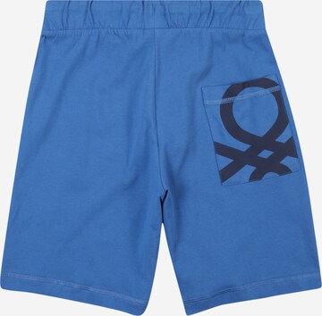 Regular Pantaloni de la UNITED COLORS OF BENETTON pe albastru