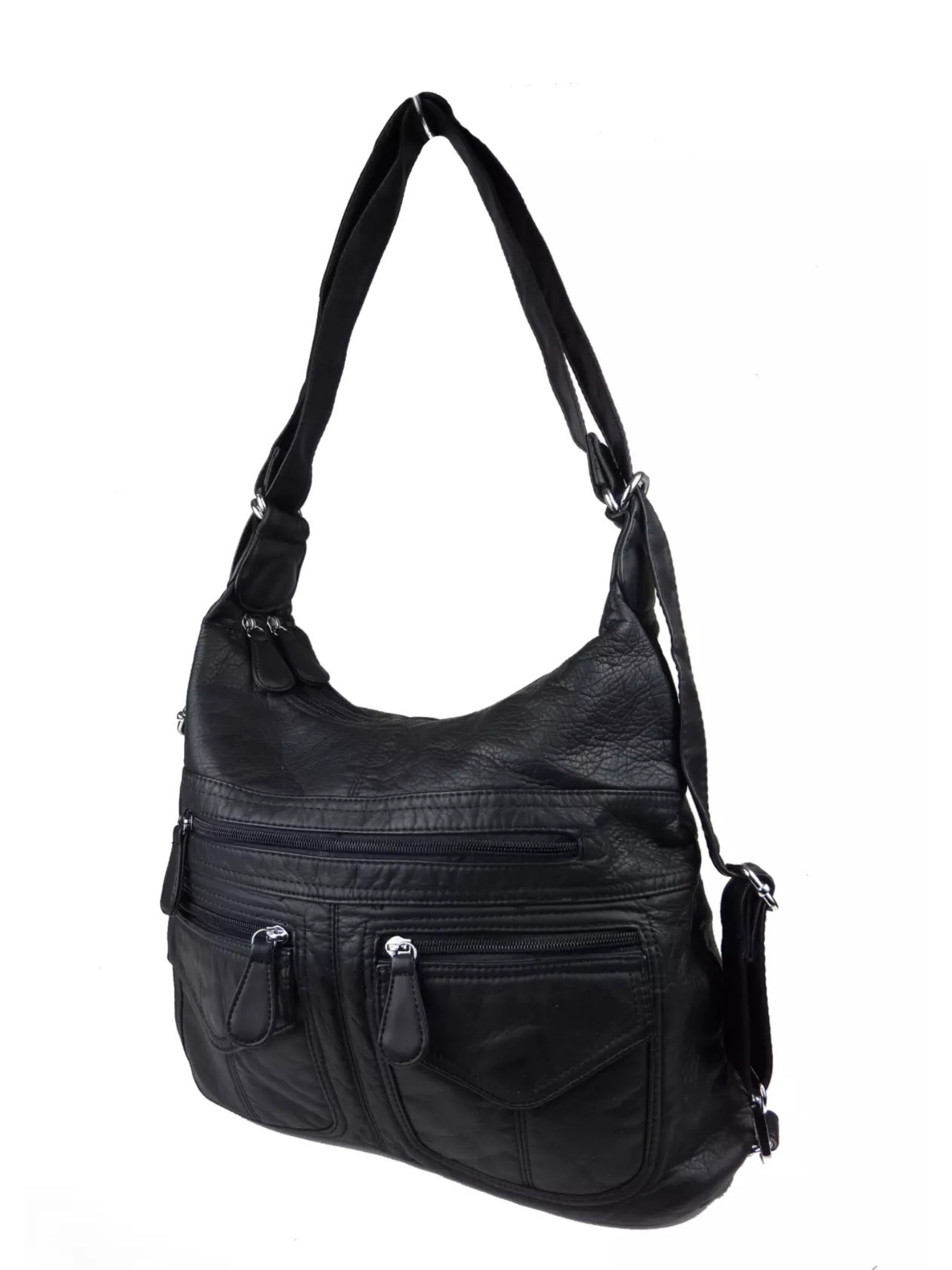 Kumixi Rucksack '2in1 Rucksacktasche'‌‌‌ in Schwarz