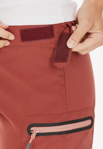 Whistler Regular Cargo Pants 'Stian' in Red