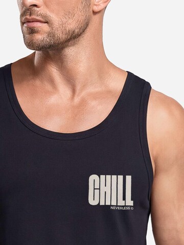 Neverless Shirt 'Chill'‌‌‌‌‌‌‌‌ in Schwarz