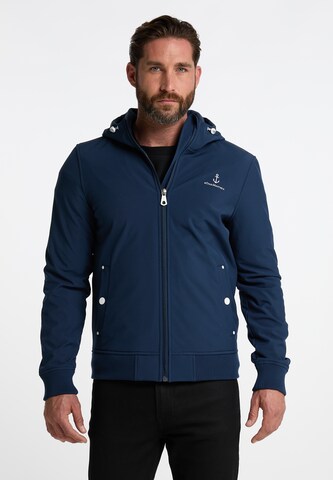 Veste mi-saison DreiMaster Maritim en bleu : devant