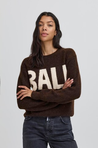 Ball Sweter 'Bastacy' w kolorze brązowy: przód