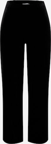 EDITED Loosefit Broek 'Carianne' in Zwart: voorkant