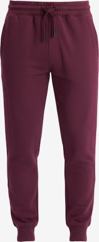 Ombre Sports trousers in Red: front