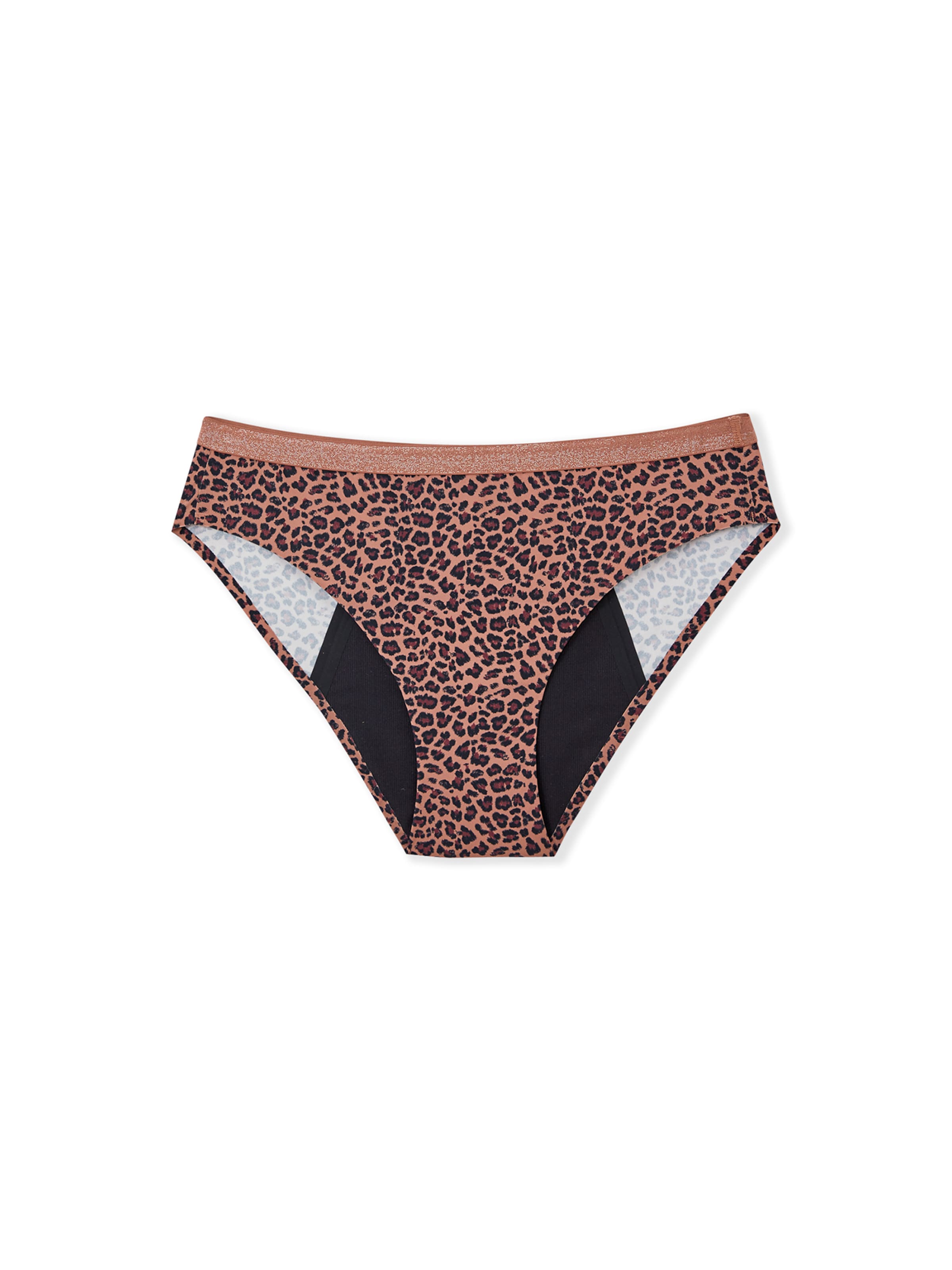ETAM Panty in Brown: front