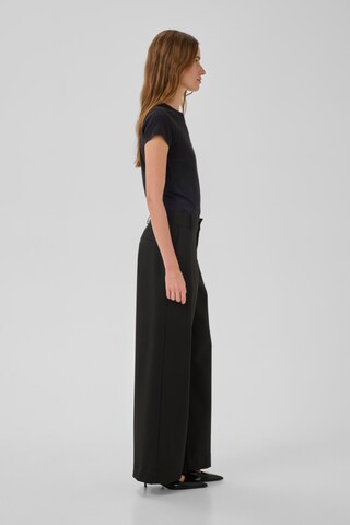 My Essential Wardrobe Wide leg Broek 'MWMilan Tito' in Zwart