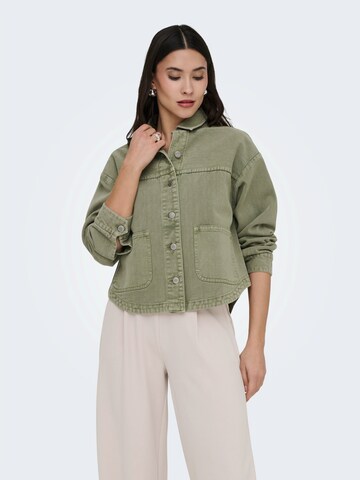 JDY Prehodna jakna 'JDYNOMA' | zelena barva: sprednja stran