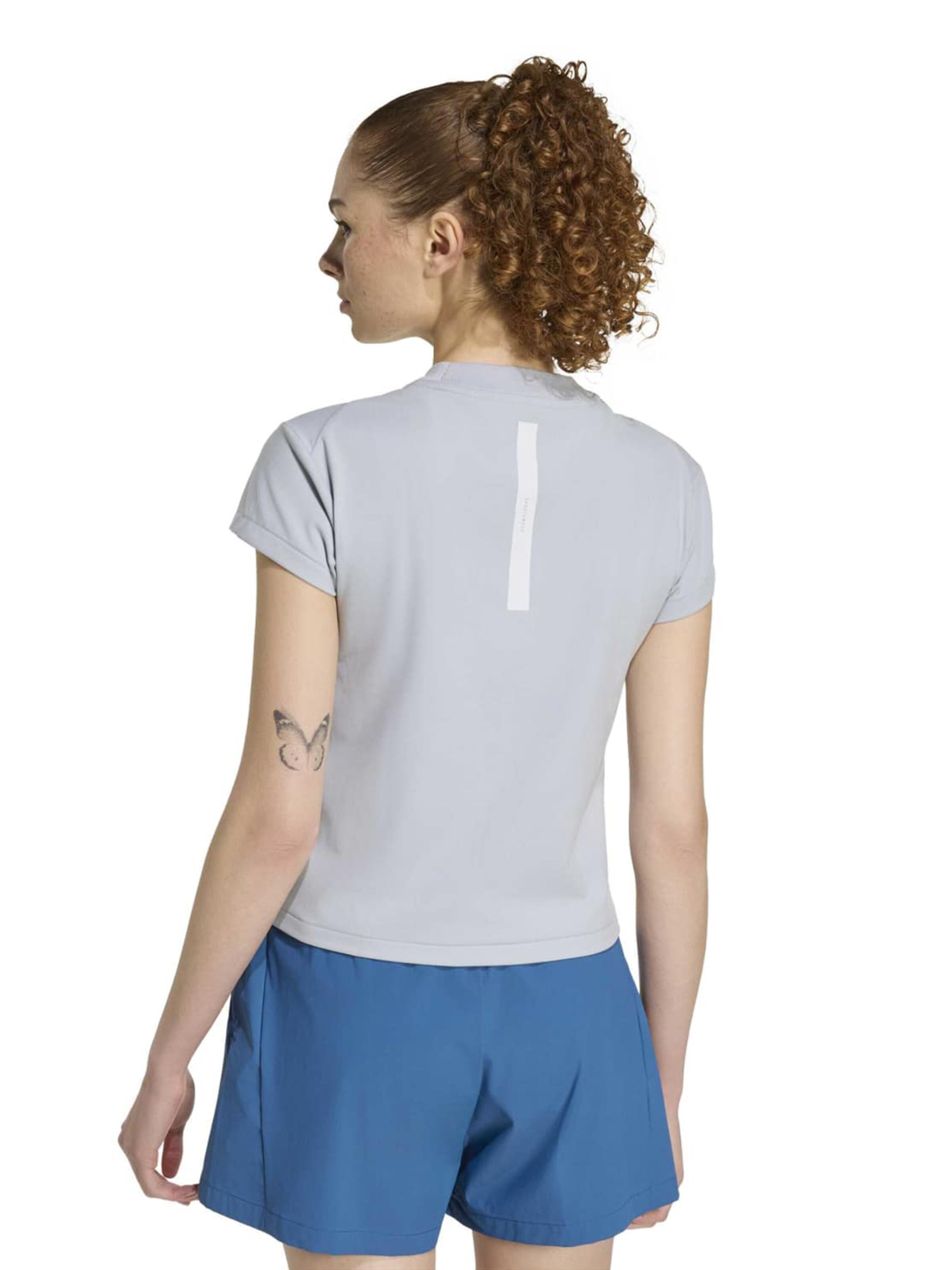 ADIDAS SPORTSWEAR Λειτουργικό μπλουζάκι 'Z.N.E.' σε γκρι