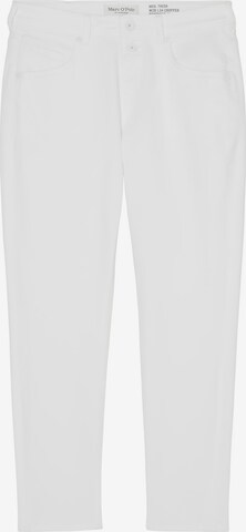 Marc O'Polo Loosefit Jeans 'THEDA' in Wit: voorkant